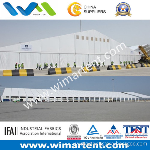 50mx100m Large White Aluminum PVC Tent for Exhibition